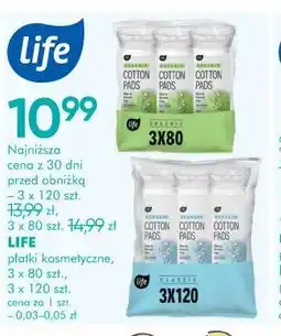 SuperPharm LIFE płatki kosmetyczne oferta
