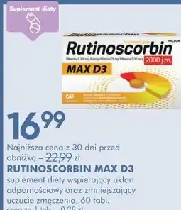 SuperPharm Rutinoscorbin Max D3 oferta