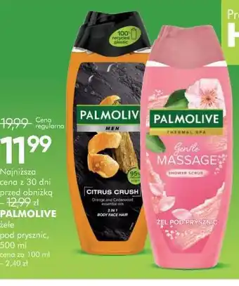 SuperPharm PALMOLIVE żele pod prysznic oferta