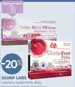 SuperPharm Olimp Labs wybrane suplementy diety oferta