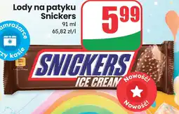 Dino Lody na patyku Snickers oferta