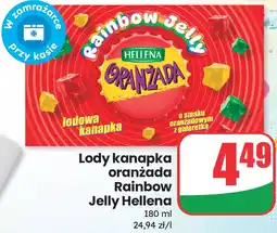 Dino Lody kanapka oranżada Rainbow Jelly Hellena oferta