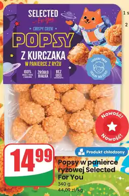 Dino Popsy w panierce ryżowej Selected oferta