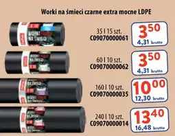 AT Kuchcik Worki na śmieci czarne extra mocne ldpe oferta