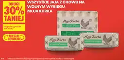 Biedronka Wszystkie jaja z chowu na wolnym wybiegu Moja Kurka oferta