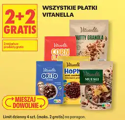 Biedronka Wszystkie płatki Vitanella oferta