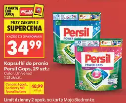 Biedronka Kapsułki do prania Persil Caps, 29 szt oferta
