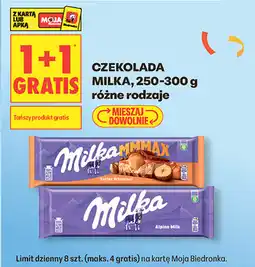 Biedronka CZEKOLADA MILKA oferta