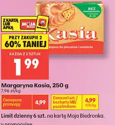 Biedronka Margaryna Kasia oferta