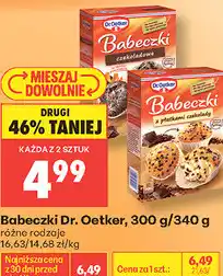 Biedronka Babeczki Dr. Oetker oferta