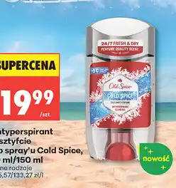 Biedronka Antyperspirant w sztyfcie Old Spice Cold Spice oferta