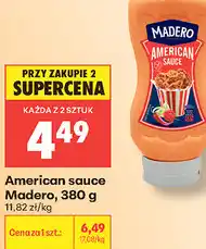 Biedronka American sauce Madero oferta