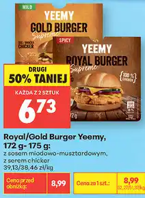 Biedronka Royal/Gold Burger Yeemy, 172 g-175 g oferta