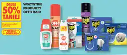 Biedronka Wszystkie produkty OFF! i Raid oferta
