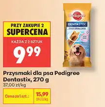 Biedronka Przysmaki dla psa Pedigree Dentastix oferta