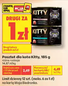 Biedronka Pasztet dla kota Kitty oferta