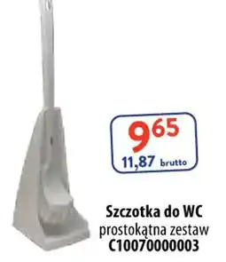 AT Szczotka do wc prostokątna zestaw oferta