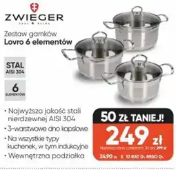 Max Elektro Zwieger Zestaw garnków Lovro oferta