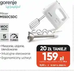 Max Elektro Gorenje Mikser M550CSDC oferta
