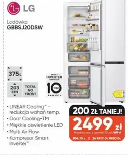 Max Elektro LG Lodówka GBBSJ20DSW oferta