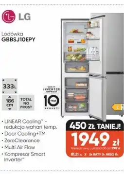 Max Elektro LG Lodówka GBBSJ10EPY oferta