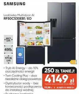 Max Elektro Samsung Lodówka Multidoor AI RF50C530EB1/EO oferta