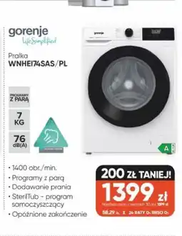 Max Elektro Gorenje Pralka WNHEI74SAS/PL oferta