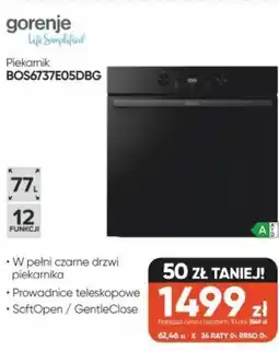 Max Elektro Gorenje Piekarnik BOS6737E05DBG oferta