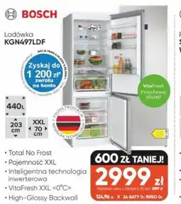Max Elektro Bosch Lodówka KGN497LDF oferta