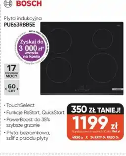 Max Elektro Bosch Płyta indukcyjna PUE63RBB5E oferta