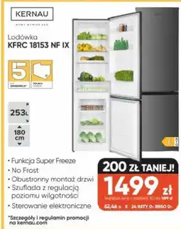 Max Elektro Kernau Lodówka kfrc 18153 nf ix oferta
