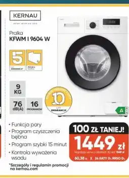Max Elektro Kernau Pralka kfwm I 9604 W oferta
