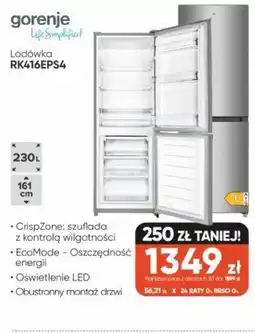 Max Elektro Gorenje Lodówka RK416EPS4 oferta