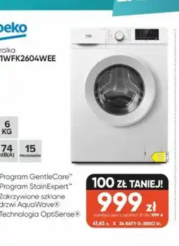 Max Elektro Beko Pralka MWFK2604WEE oferta