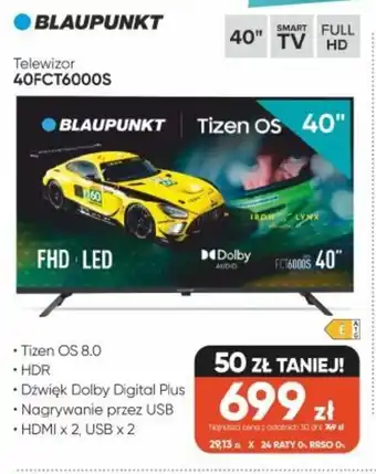Blaupunkt Telewizor 40FCT6000S