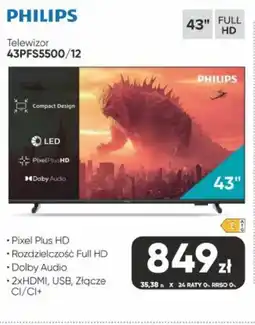 Max Elektro Philips Telewizor 43PFS5500/12 oferta