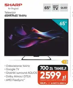 Max Elektro Sharp Telewizor 65HR7465 144Hz oferta
