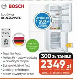 Max Elektro Bosch Lodówka KGN36VWED oferta