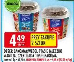 Sklepy Doroty Bakoma & Wedel Deser Ptasie Mleczko oferta