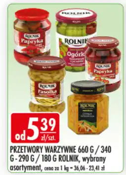 Sklepy Doroty Rolnik Przetwory warzywne oferta