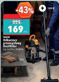 Biedronka TRACER Odkurzacz przemysłowy DustRider oferta