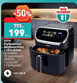 Biedronka Hoffen Frytkownica beztłuszczowa z okienkiem oferta