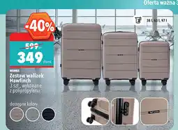 Biedronka WINGS Zestaw walizek Hawfinch 3 szt oferta