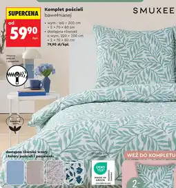 Biedronka SMUKEE Komplet pościeli bawełnianej oferta