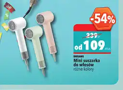 Biedronka Mini suszarka do włosów oferta