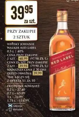 Dino Johnnie Walker Red Label oferta