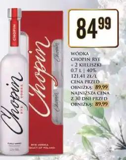Dino Chopin Rye Wódka + 2 kieliszki oferta