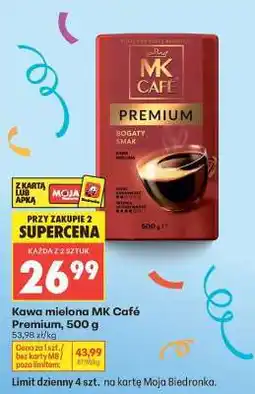 Biedronka Kawa mielona MK Café Premium , 500 g oferta
