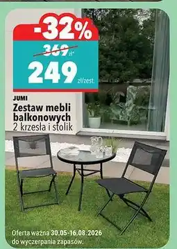 Biedronka Zestaw mebli balkonowych oferta
