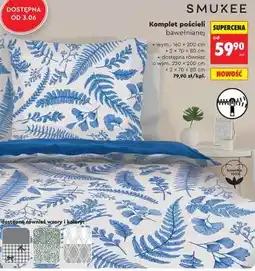 Biedronka Komplet pościeli bawełnianej oferta